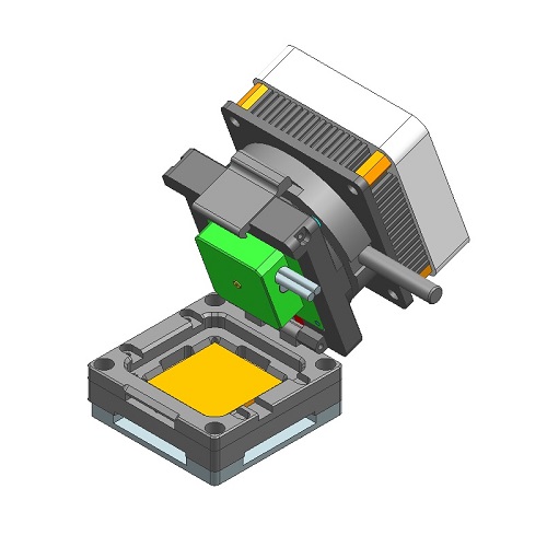 KLD  BGA1225 test socket for ASIC,SoC Chips